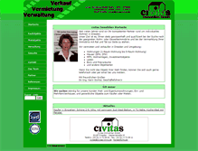 Tablet Screenshot of civitas-immo.de
